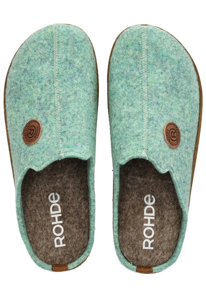 Rohde Foggia-D Hauschuhe Damen Türkis