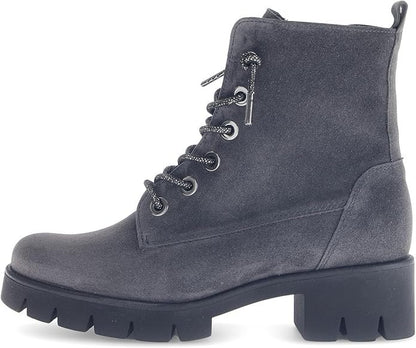 Gabor Schnür-Stiefelette Damen Schwarz