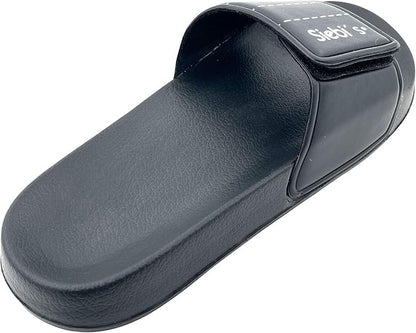 Siebi's Badesandalen Herren Schwarz