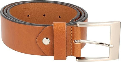 Ledergürtel Basic 4,00 cm Braun