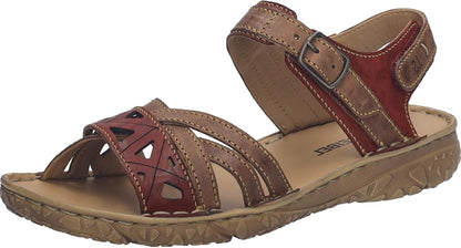 Josef Seibel Riemchen Sandale Damen Rot